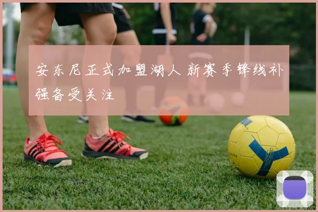 安东尼正式加盟湖人 新赛季锋线补强备受关注
